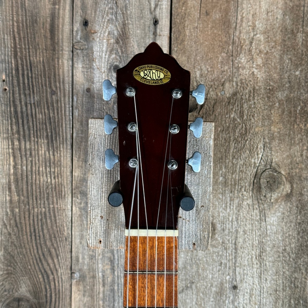 SOLD - Oahu Deluxe Lap Steel Kay made 1940's Sunburst - Mahar's Vintage Guitars