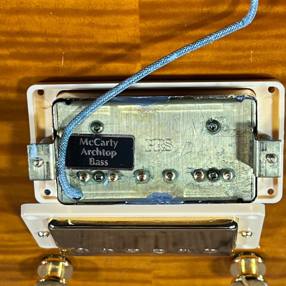 SOLD - PRS Archtop II A2M2F 1999 McCarty 10 Top Gold Hardware Vintage Sunburst - Mahar's Vintage Guitars