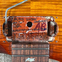 SOLD - PRS Archtop II A2M2F 1999 McCarty 10 Top Gold Hardware Vintage Sunburst - Mahar's Vintage Guitars