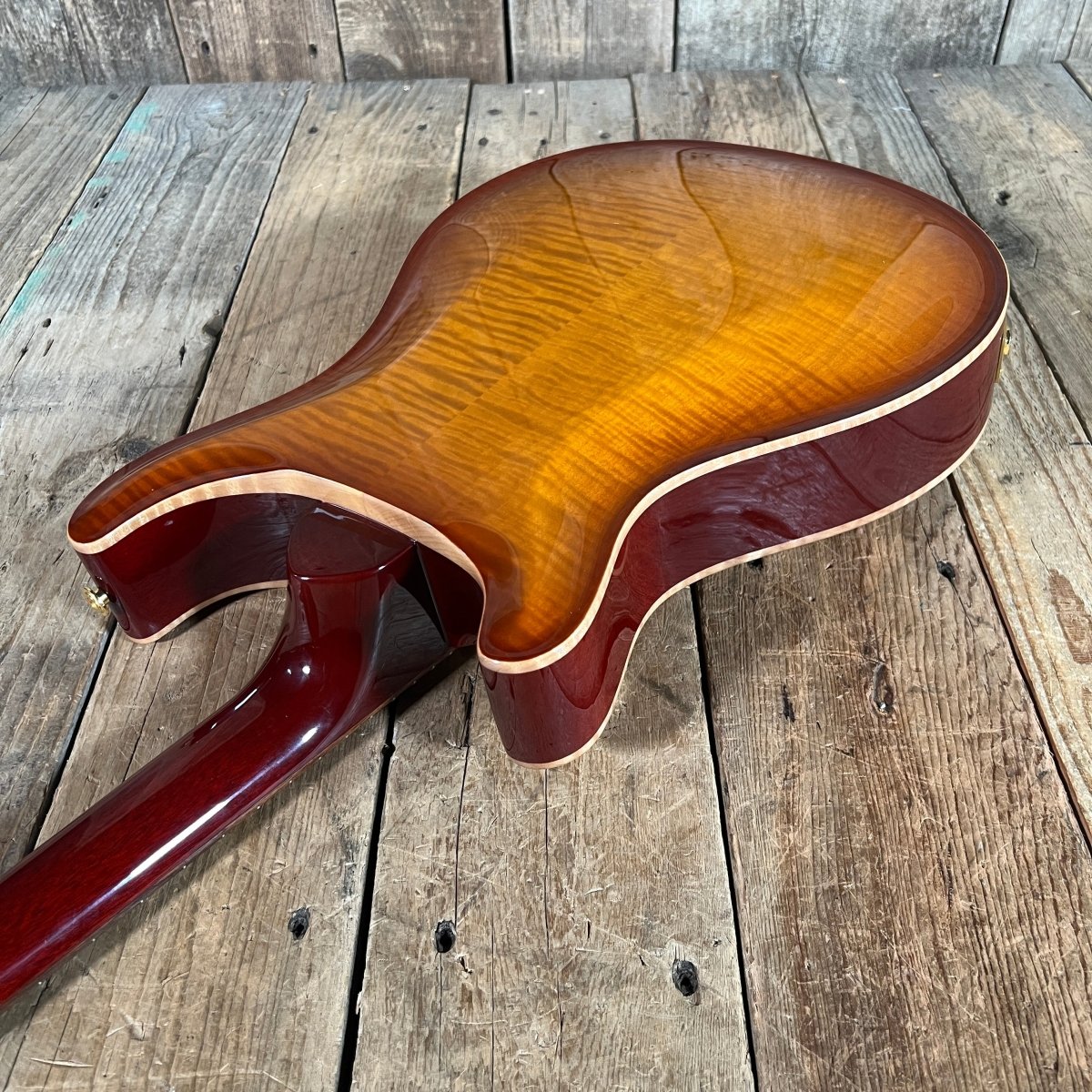 SOLD - PRS Archtop II A2M2F 1999 McCarty 10 Top Gold Hardware Vintage Sunburst - Mahar's Vintage Guitars