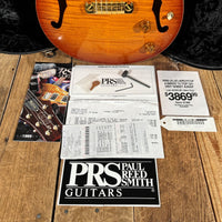 SOLD - PRS Archtop II A2M2F 1999 McCarty 10 Top Gold Hardware Vintage Sunburst - Mahar's Vintage Guitars