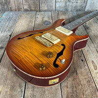 SOLD - PRS Archtop II A2M2F 1999 McCarty 10 Top Gold Hardware Vintage Sunburst - Mahar's Vintage Guitars