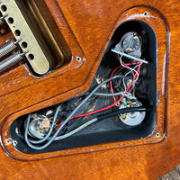 SOLD - PRS Custom 22 Artist Quilt Dragon Pickups Gold Hardware wide thin 2001 Violin Amber - Mahar's Vintage Guitars