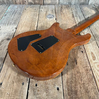 SOLD - PRS Custom 22 Artist Quilt Dragon Pickups Gold Hardware wide thin 2001 Violin Amber - Mahar's Vintage Guitars