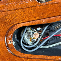 SOLD - PRS Custom 22 Artist Quilt Dragon Pickups Gold Hardware wide thin 2001 Violin Amber - Mahar's Vintage Guitars