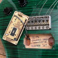 SOLD - PRS Custom 24 10 Top 1998 Emerald Green - Mahar's Vintage Guitars