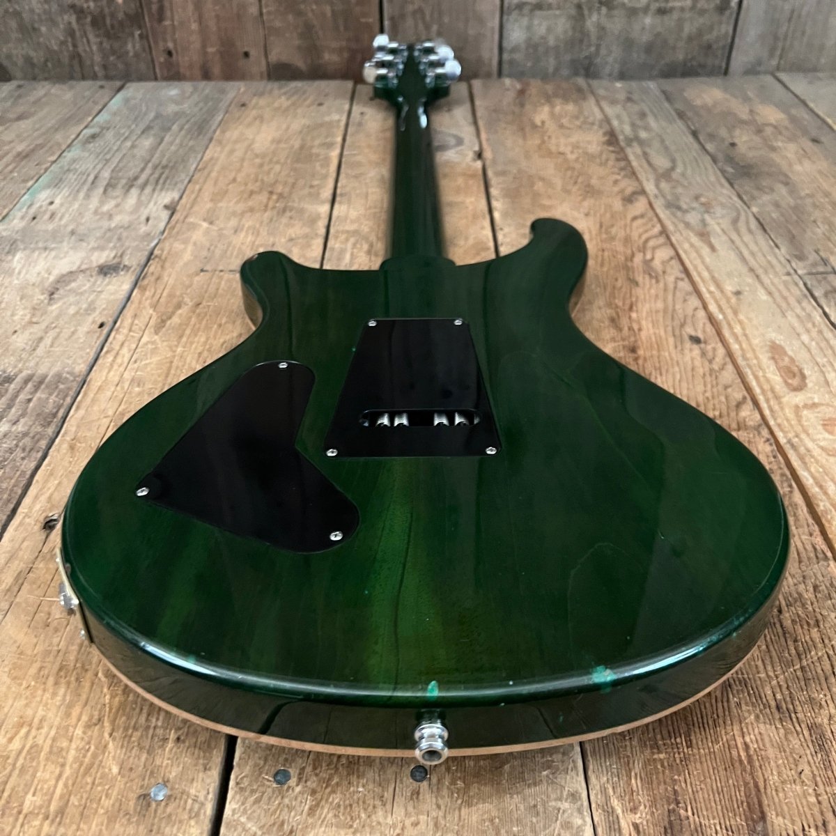 SOLD - PRS Custom 24 10 Top 1998 Emerald Green - Mahar's Vintage Guitars