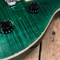 SOLD - PRS Custom 24 10 Top 1998 Emerald Green - Mahar's Vintage Guitars