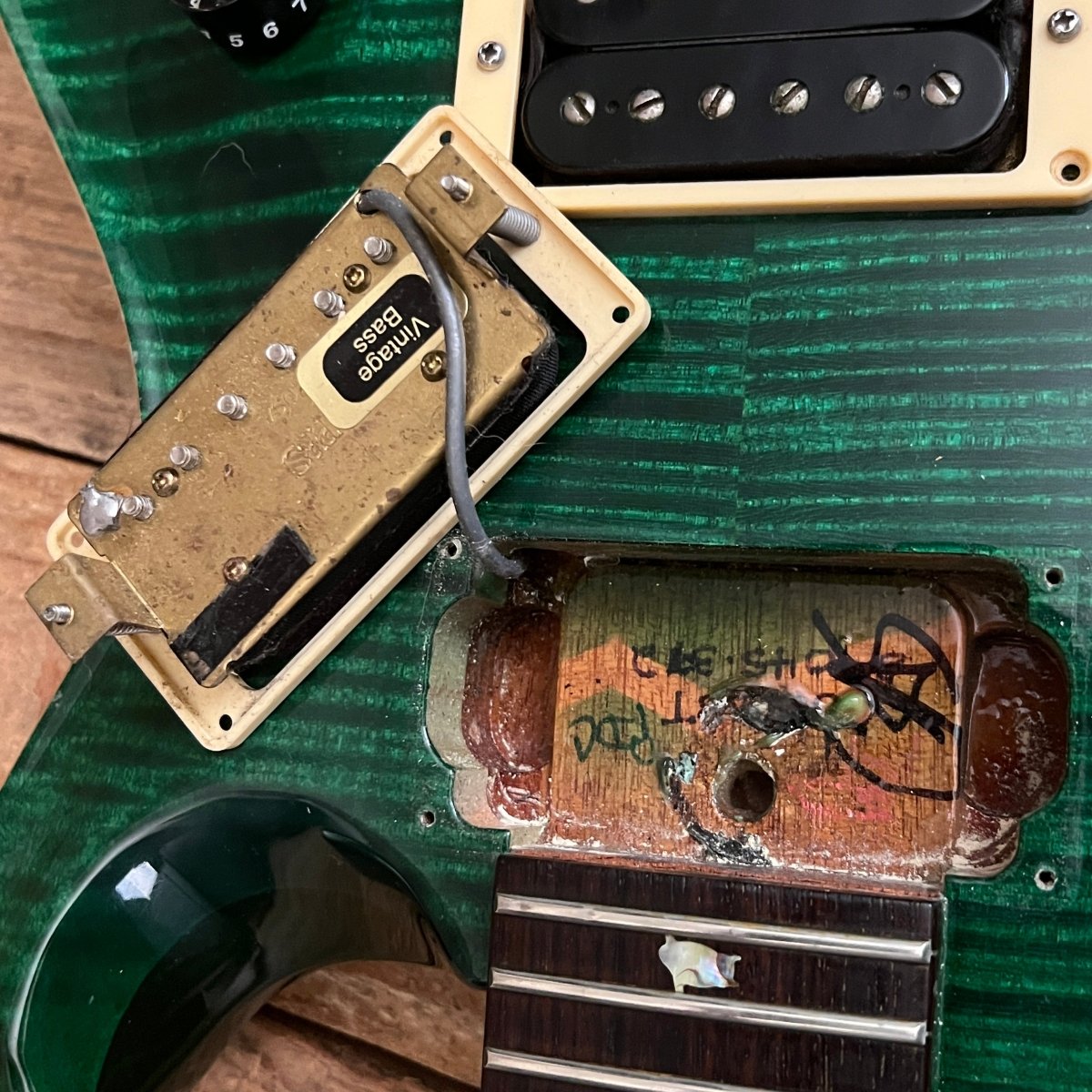 SOLD - PRS Custom 24 10 Top 1998 Emerald Green - Mahar's Vintage Guitars