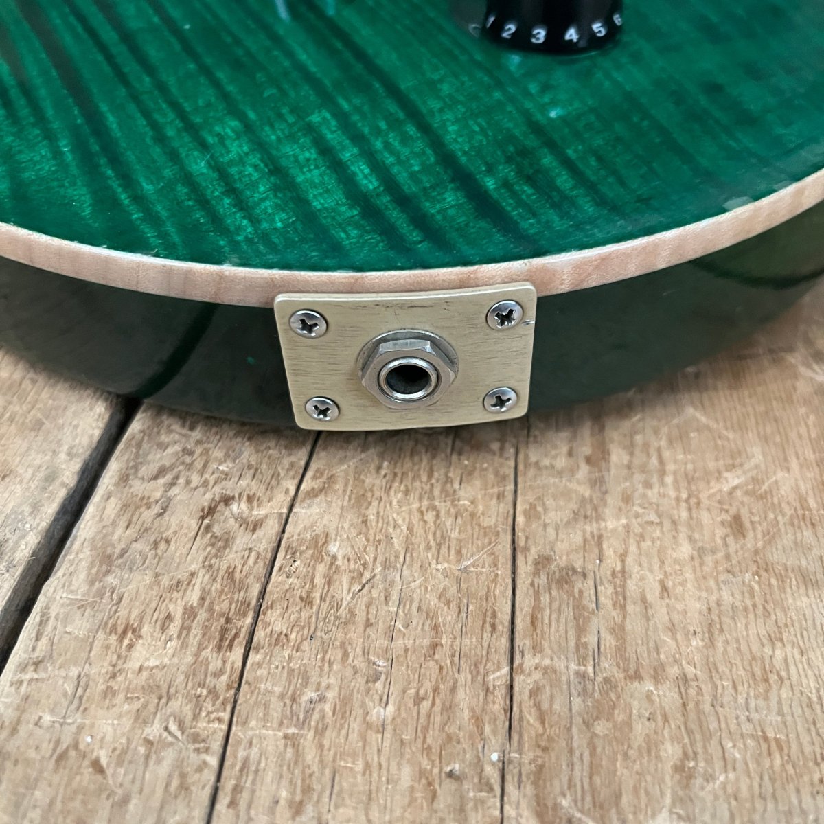 SOLD - PRS Custom 24 10 Top 1998 Emerald Green - Mahar's Vintage Guitars