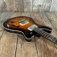 SOLD - PRS Hollowbody II Moon Inlays 1999 Sunburst - Mahar's Vintage Guitars