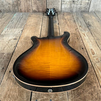 SOLD - PRS Hollowbody II Moon Inlays 1999 Sunburst - Mahar's Vintage Guitars