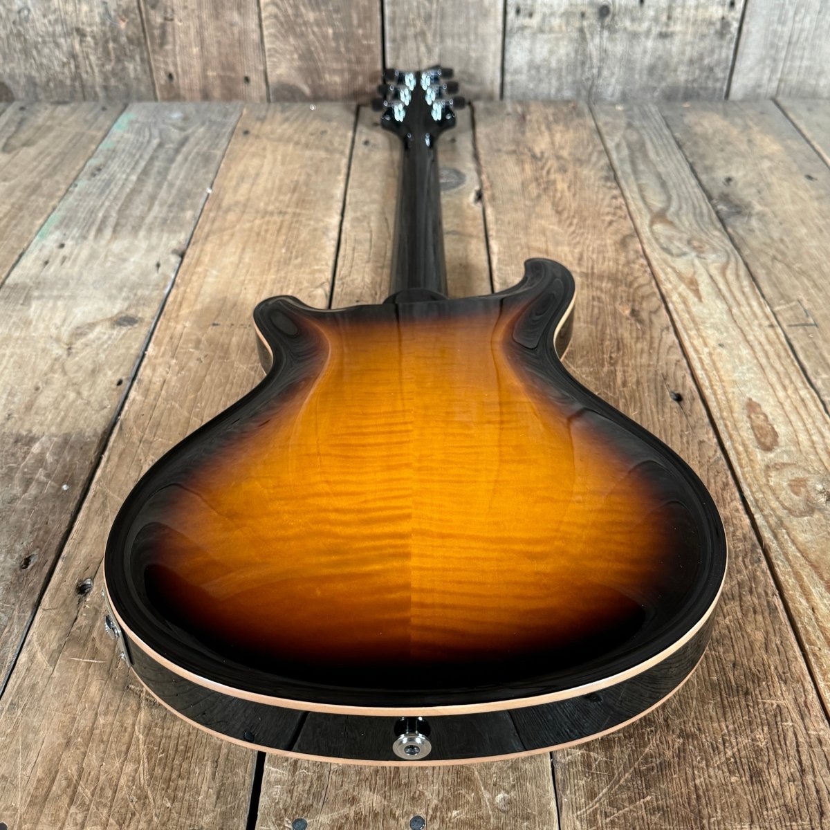 SOLD - PRS Hollowbody II Moon Inlays 1999 Sunburst - Mahar's Vintage Guitars