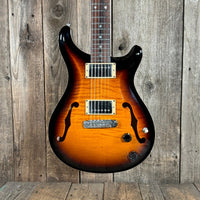 SOLD - PRS Hollowbody II Moon Inlays 1999 Sunburst - Mahar's Vintage Guitars