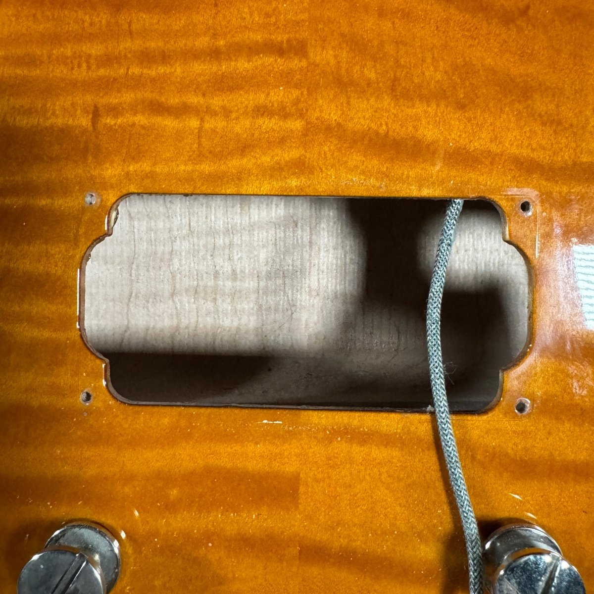 SOLD - PRS Hollowbody II Moon Inlays 1999 Sunburst - Mahar's Vintage Guitars