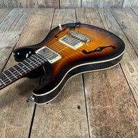 SOLD - PRS Hollowbody II Moon Inlays 1999 Sunburst - Mahar's Vintage Guitars