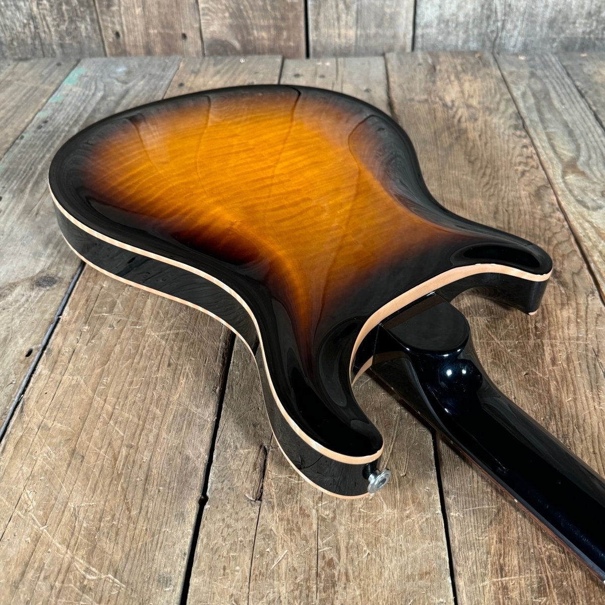 SOLD - PRS Hollowbody II Moon Inlays 1999 Sunburst - Mahar's Vintage Guitars