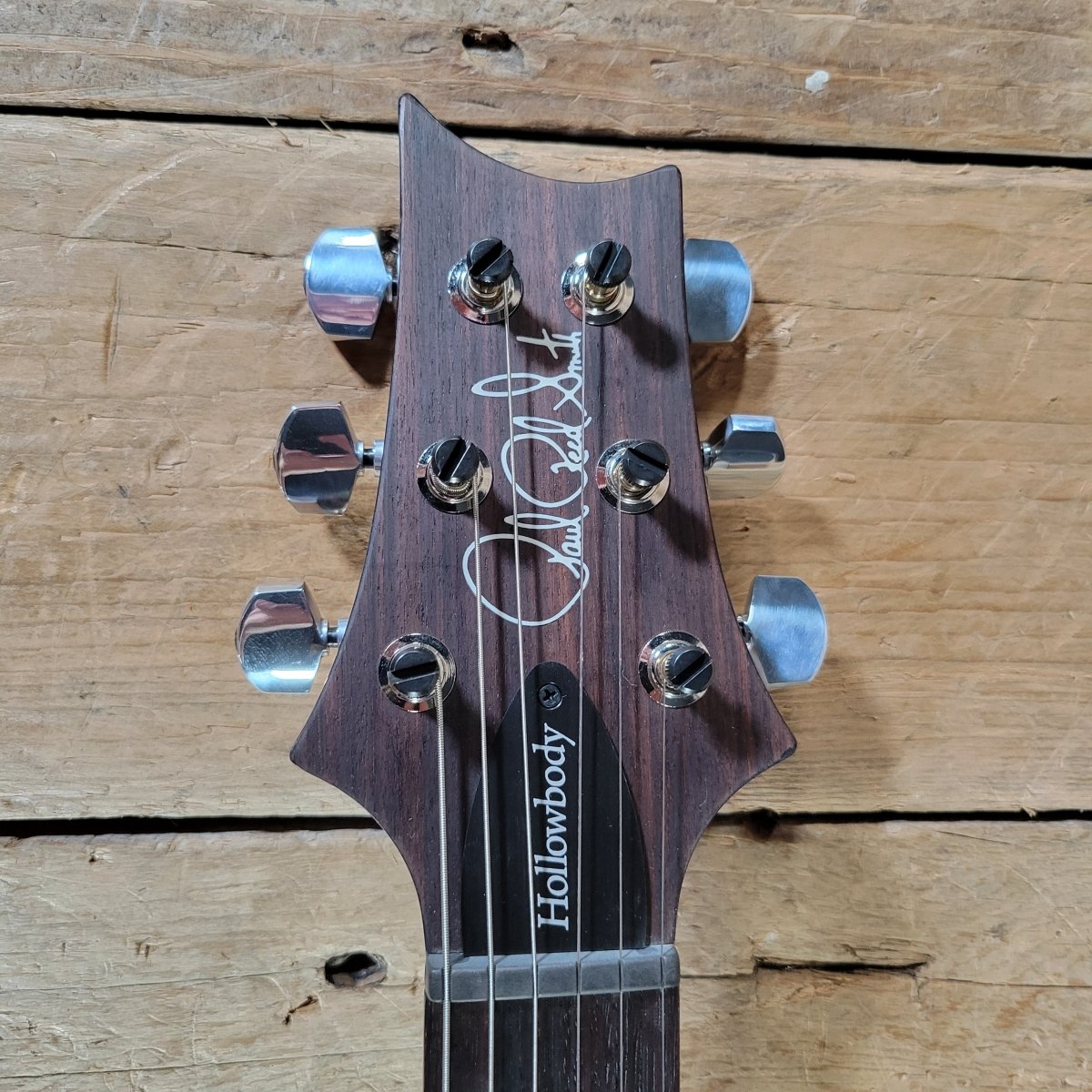 SOLD - PRS Hollowbody II Piezo 2022 Charcoal Burst Like New - Mahar's Vintage Guitars