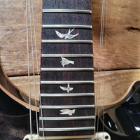 SOLD - PRS Hollowbody II Piezo 2022 Charcoal Burst Like New - Mahar's Vintage Guitars