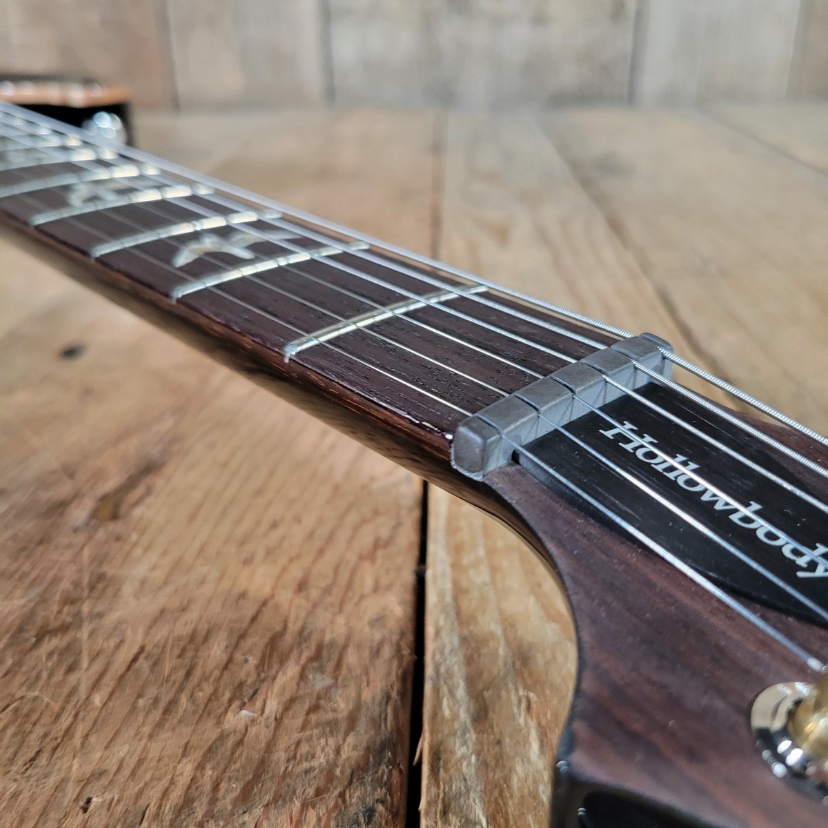 SOLD - PRS Hollowbody II Piezo 2022 Charcoal Burst Like New - Mahar's Vintage Guitars