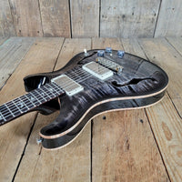 SOLD - PRS Hollowbody II Piezo 2022 Charcoal Burst Like New - Mahar's Vintage Guitars