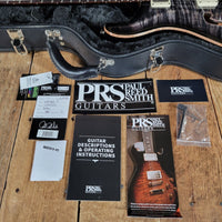 SOLD - PRS Hollowbody II Piezo 2022 Charcoal Burst Like New - Mahar's Vintage Guitars