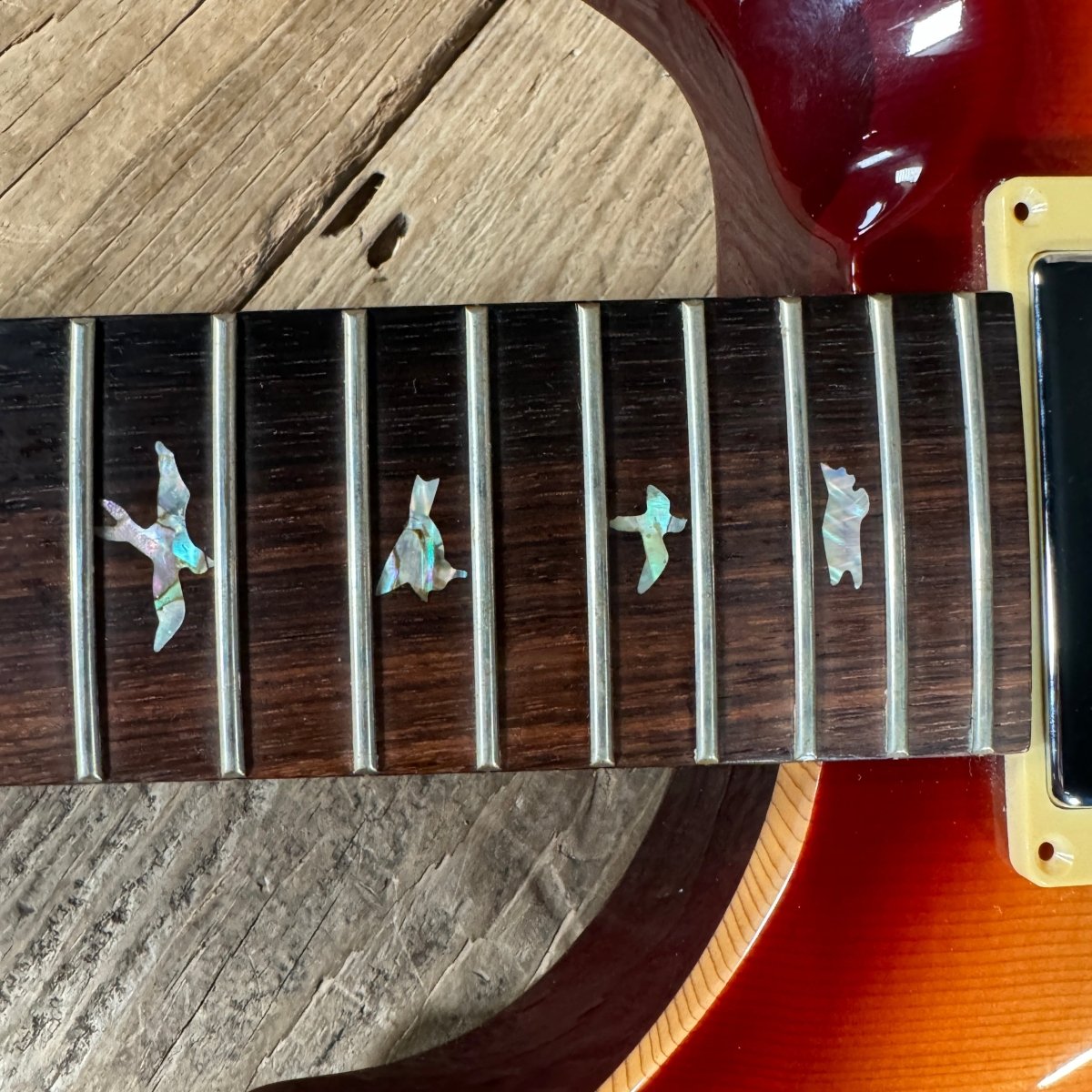 SOLD - PRS McCarty Hollowbody 20th Anniversary Solid Spruce Top 2005 Cherry Sunburst - Mahar's Vintage Guitars