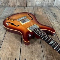 SOLD - PRS McCarty Hollowbody 20th Anniversary Solid Spruce Top 2005 Cherry Sunburst - Mahar's Vintage Guitars