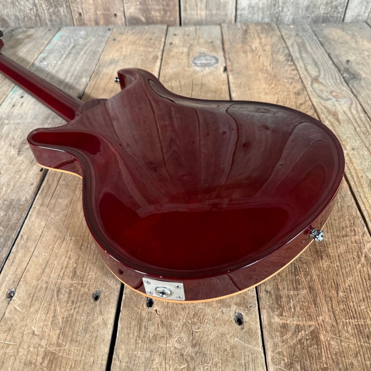 SOLD - PRS McCarty Hollowbody 20th Anniversary Solid Spruce Top 2005 Cherry Sunburst - Mahar's Vintage Guitars