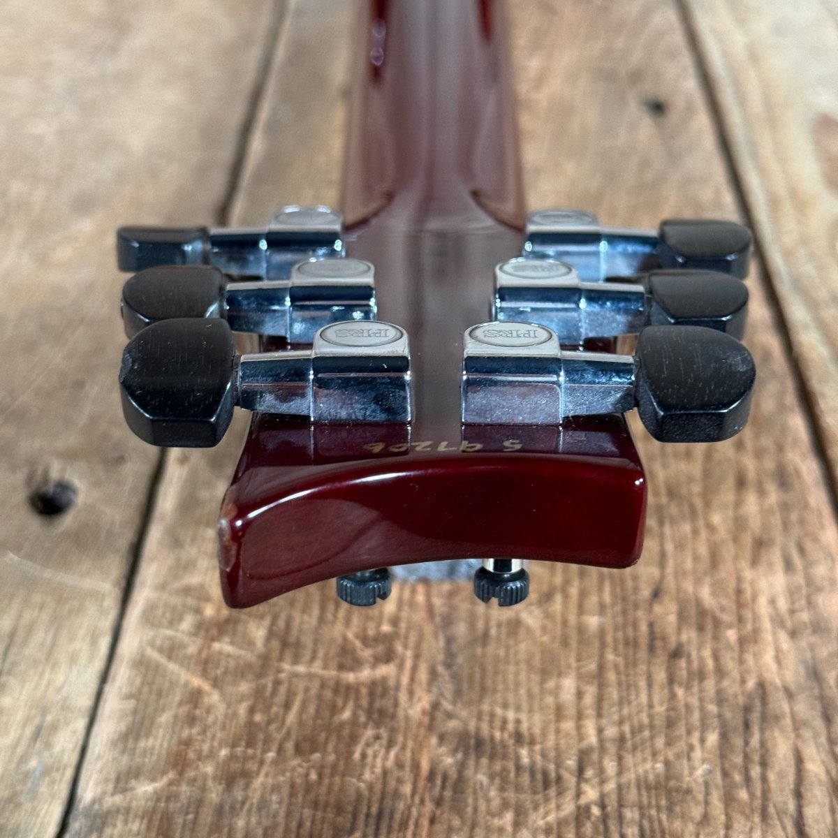 SOLD - PRS McCarty Hollowbody 20th Anniversary Solid Spruce Top 2005 Cherry Sunburst - Mahar's Vintage Guitars