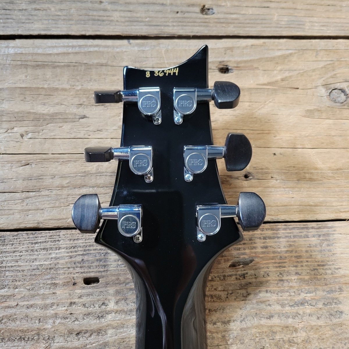 SOLD - PRS Paul Reed Smith 1998 McCarty Archtop Spruce Top Black - Mahar's Vintage Guitars