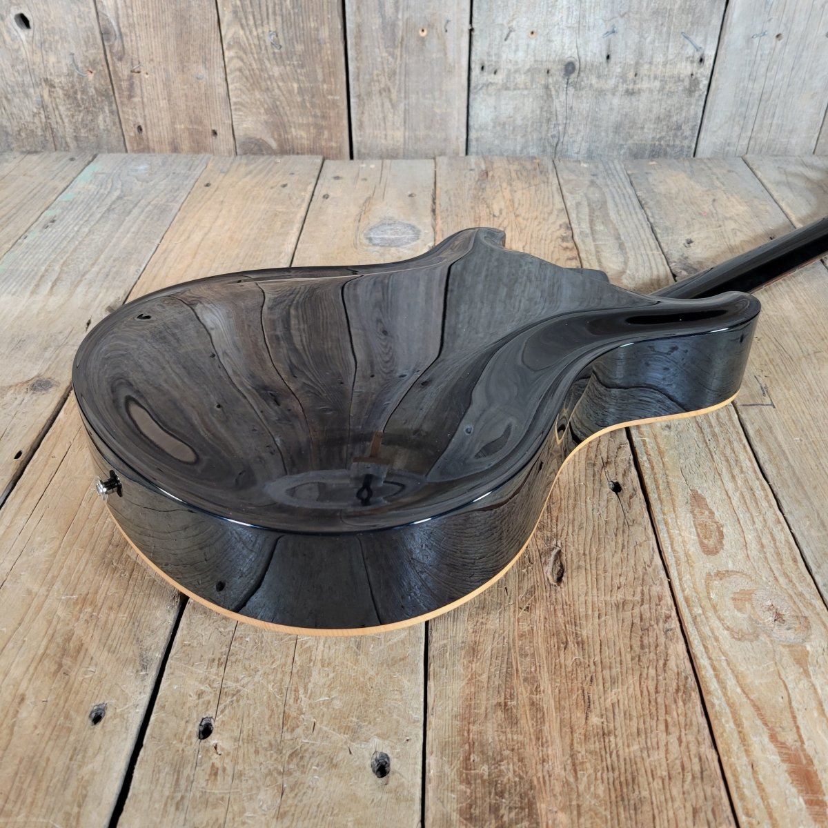 SOLD - PRS Paul Reed Smith 1998 McCarty Archtop Spruce Top Black - Mahar's Vintage Guitars