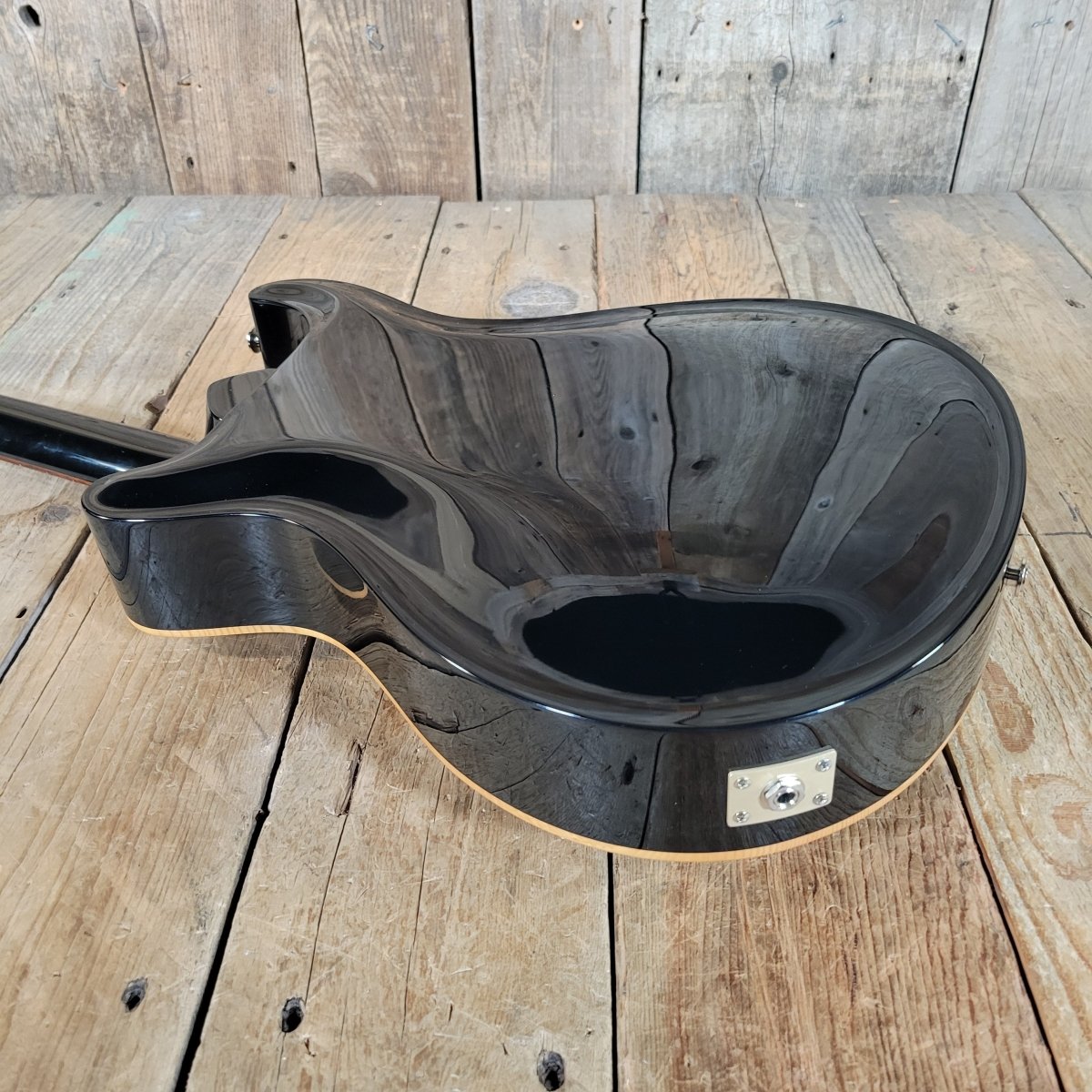 SOLD - PRS Paul Reed Smith 1998 McCarty Archtop Spruce Top Black - Mahar's Vintage Guitars