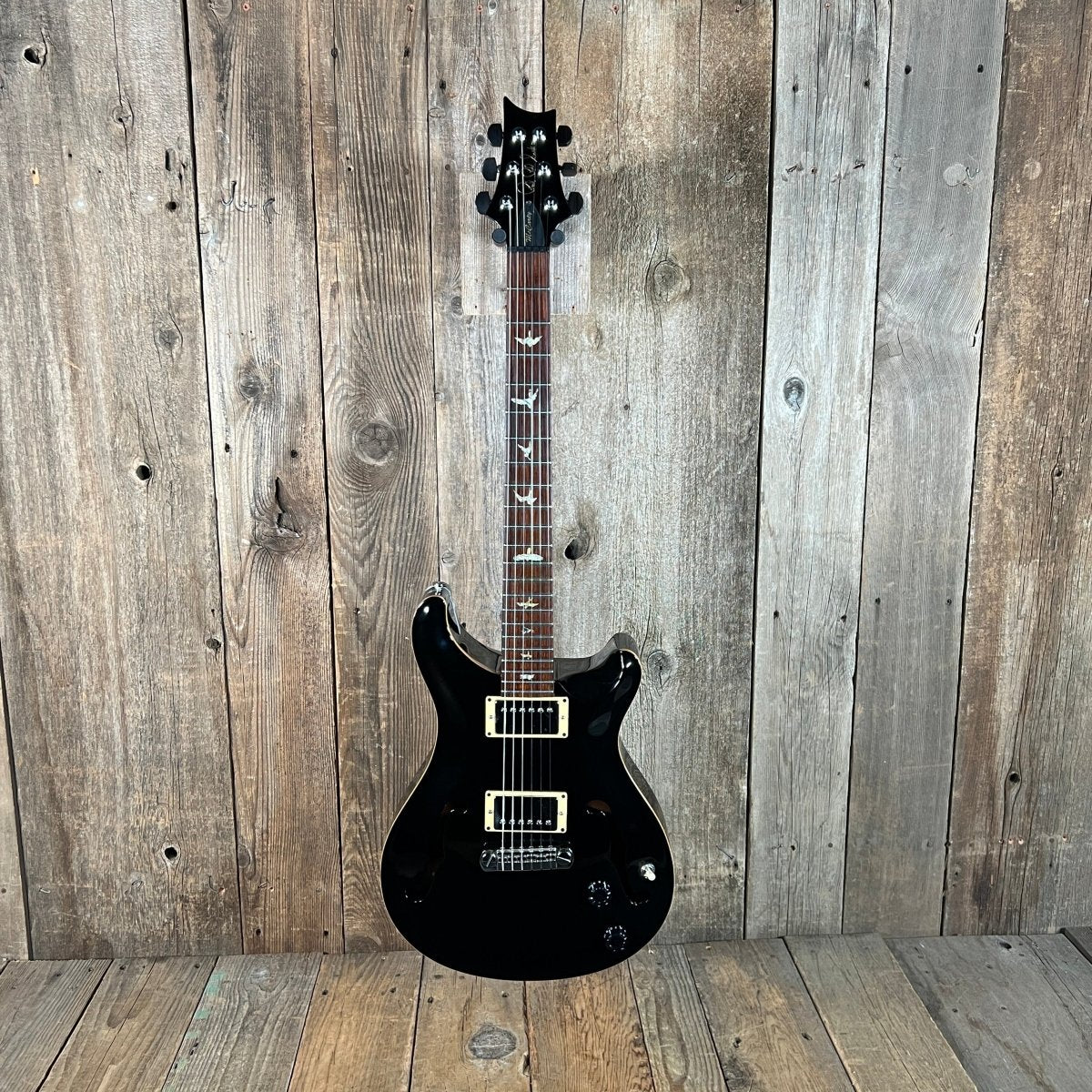 SOLD - PRS Paul Reed Smith 1998 McCarty Archtop Spruce Top Black - Mahar's Vintage Guitars