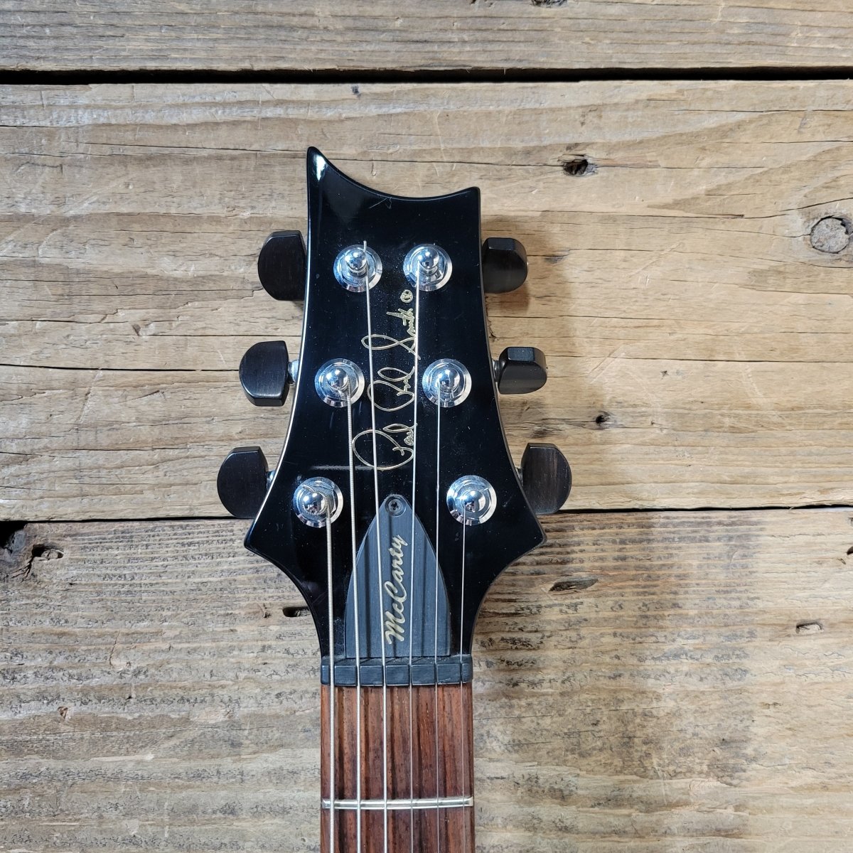 SOLD - PRS Paul Reed Smith 1998 McCarty Archtop Spruce Top Black - Mahar's Vintage Guitars