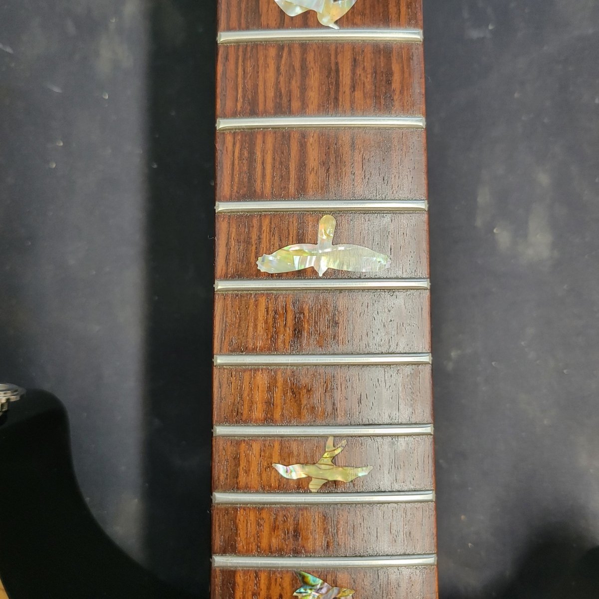 SOLD - PRS Paul Reed Smith 1998 McCarty Archtop Spruce Top Black - Mahar's Vintage Guitars