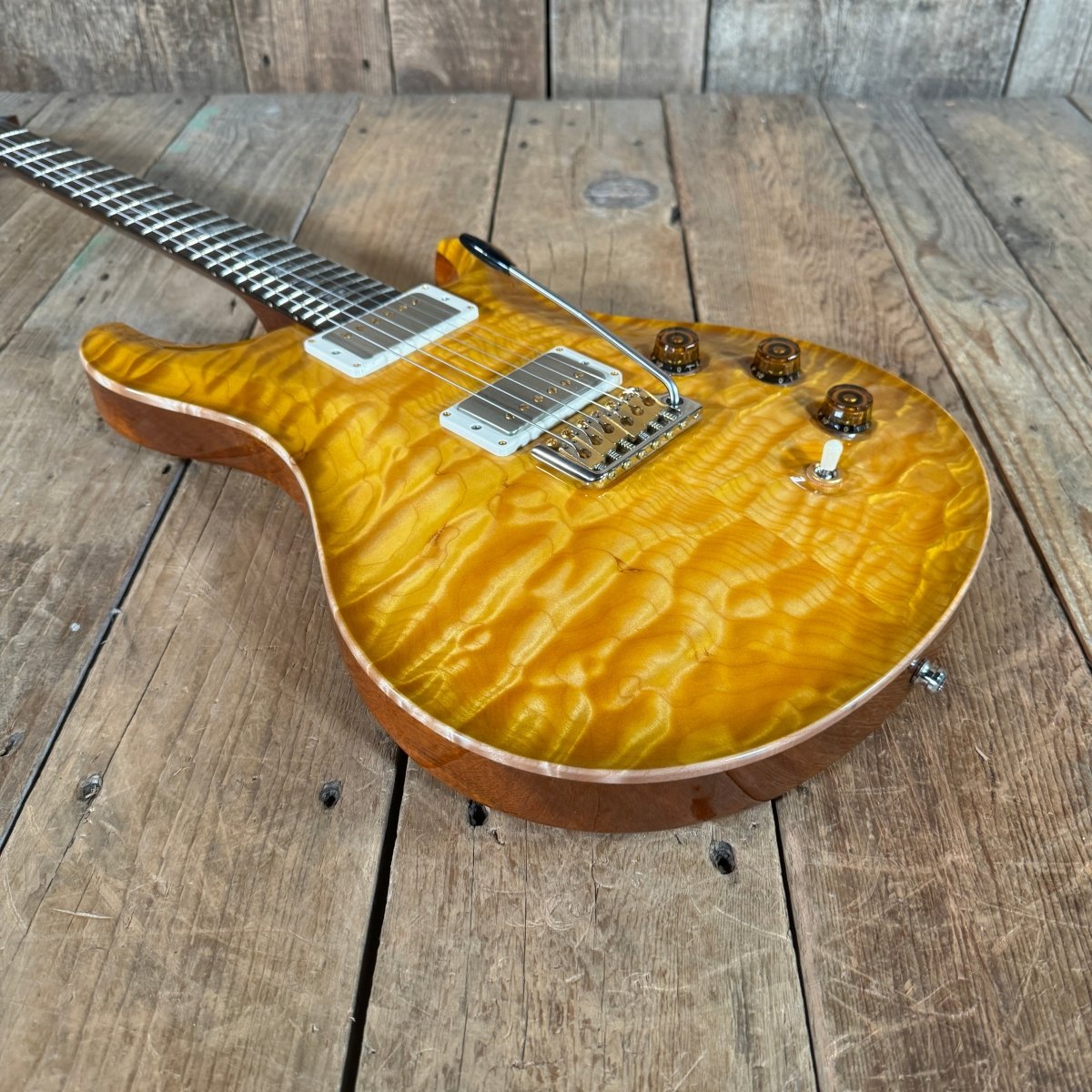 SOLD - PRS Private Stock DGT Brazilian 6988 2017 DG "Tea" Smoked Burst - Mahar's Vintage Guitars