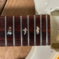 SOLD - PRS Standard 22 Custom Ordered McCarty pickups gold hardware birds 1999 Antique White - Mahar's Vintage Guitars