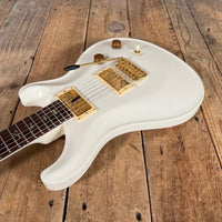 SOLD - PRS Standard 22 Custom Ordered McCarty pickups gold hardware birds 1999 Antique White - Mahar's Vintage Guitars
