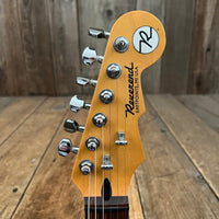 SOLD - Reverend Slingshot Aged White, Joe Naylor signed 1999 - Mahar's Vintage Guitars