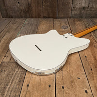 SOLD - Reverend Slingshot Aged White, Joe Naylor signed 1999 - Mahar's Vintage Guitars