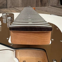 SOLD - Reverend Slingshot Aged White, Joe Naylor signed 1999 - Mahar's Vintage Guitars