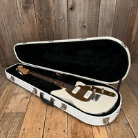 SOLD - Reverend Slingshot Aged White, Joe Naylor signed 1999 - Mahar's Vintage Guitars