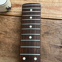 SOLD - Reverend Slingshot Aged White, Joe Naylor signed 1999 - Mahar's Vintage Guitars