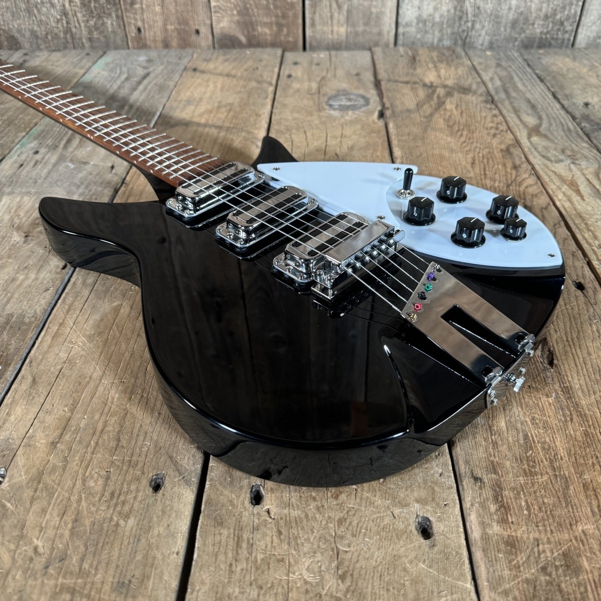 SOLD - Rickenbacker 350V63 Liverpool Semi - Hollow Full Scale 2023 - Mahar's Vintage Guitars