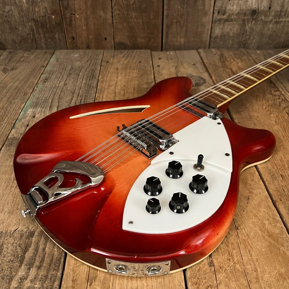 SOLD - Rickenbacker 360/12 Early Double Bound Back January 1965 Fireglo - Mahar's Vintage Guitars