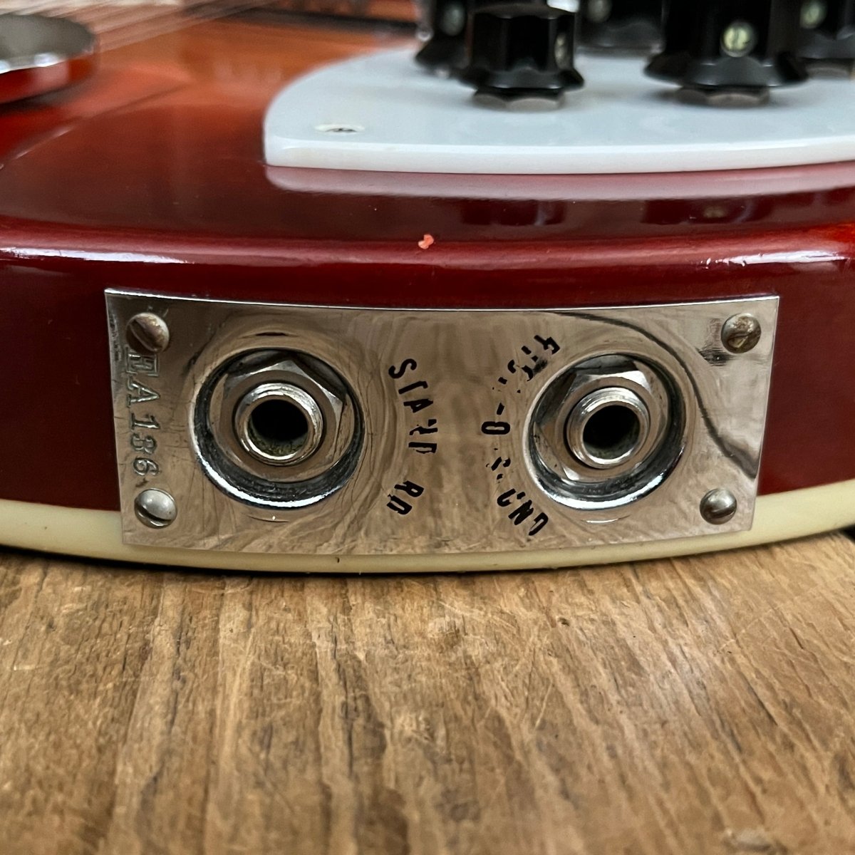 SOLD - Rickenbacker 360/12 Early Double Bound Back January 1965 Fireglo - Mahar's Vintage Guitars