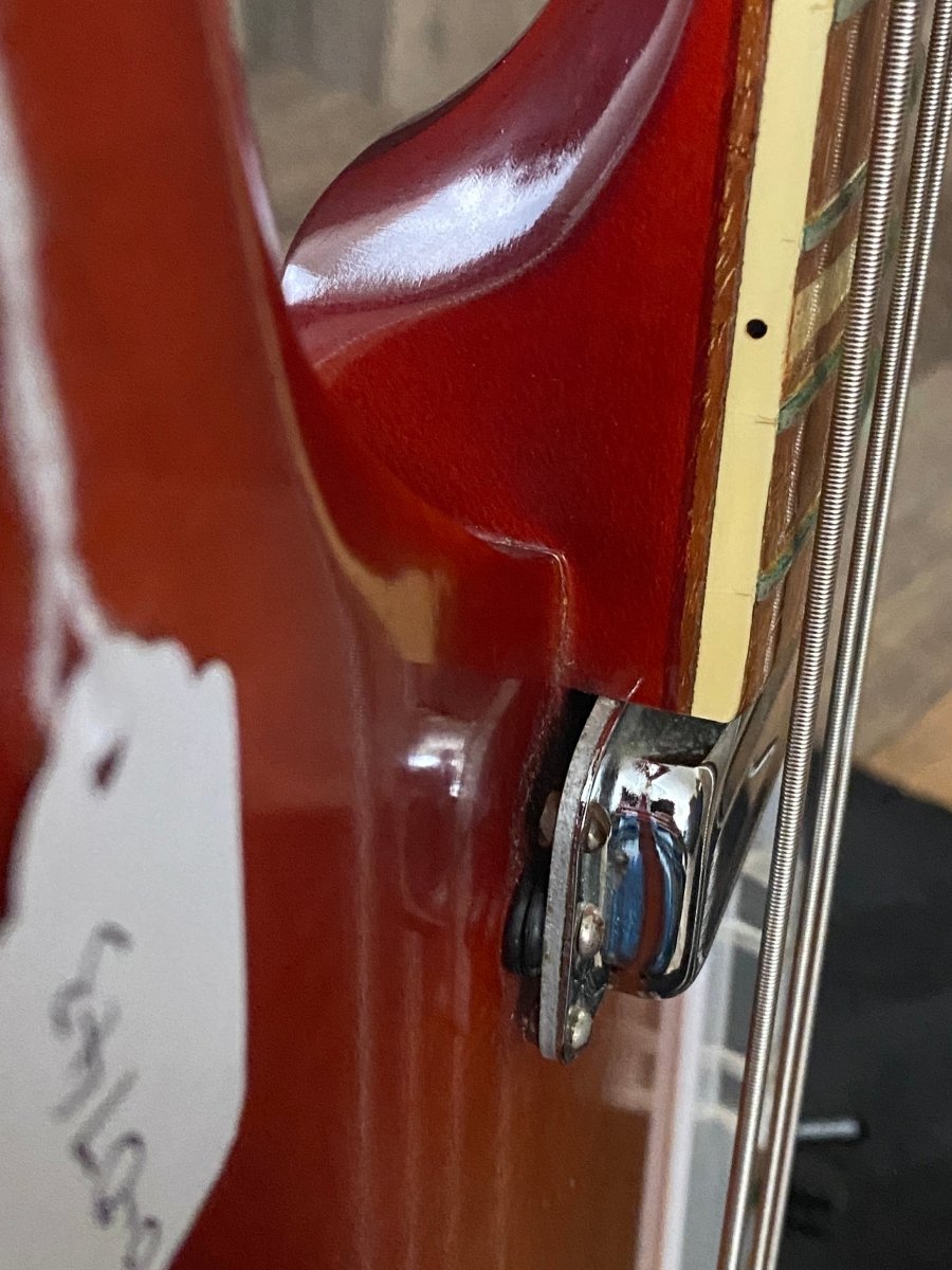 SOLD - Rickenbacker 4005 Bass 1966 Fireglo - Mahar's Vintage Guitars