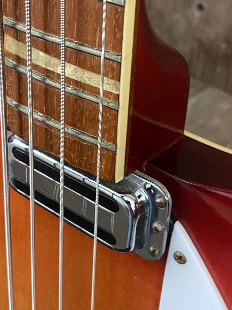 SOLD - Rickenbacker 4005 Bass 1966 Fireglo - Mahar's Vintage Guitars