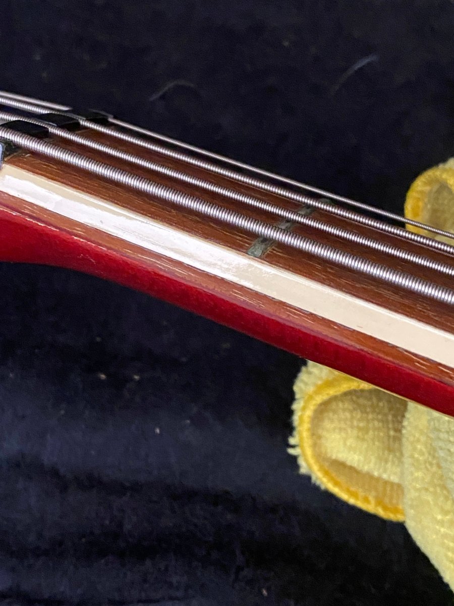 SOLD - Rickenbacker 4005 Bass 1966 Fireglo - Mahar's Vintage Guitars